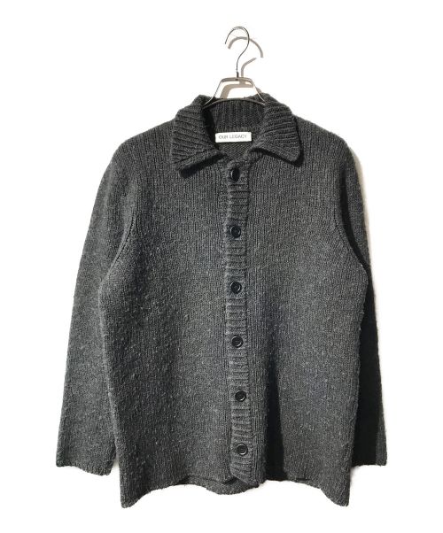 OUR LEGACY（アワーレガシー）OUR LEGACY (アワーレガシー) BIG CARDIGAN ブラック サイズ:44の古着・服飾アイテム