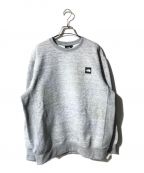 THE NORTH FACEザ ノース フェイス）の古着「Square Logo Crewneck Sweat」｜グレー