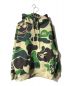 A BATHING APE（アベイシングエイプ）の古着「BAYC CAMO PULLOVER HOODIE」｜グリーン×ベージュ