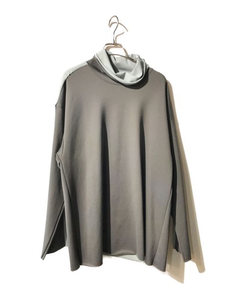 N.HOOLYWOOD（エヌ ハリウッド）N.HOOLYWOOD (エヌ ハリウッド) HIGHNECK LONG SLEEVE グレー サイズ:Ｓの古着・服飾アイテム