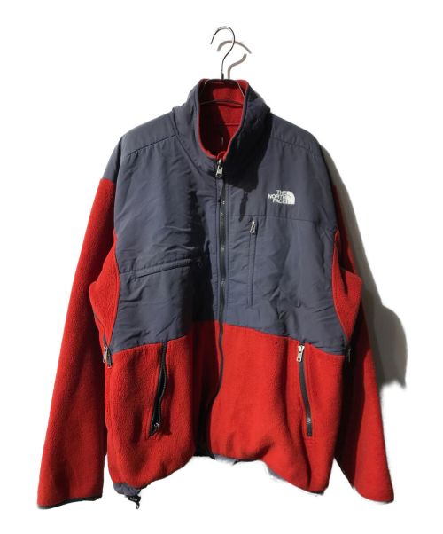 THE NORTH FACE（ザ ノース フェイス）THE NORTH FACE (ザ ノース フェイス) フリースジャケット レッド×グレー サイズ:Lの古着・服飾アイテム