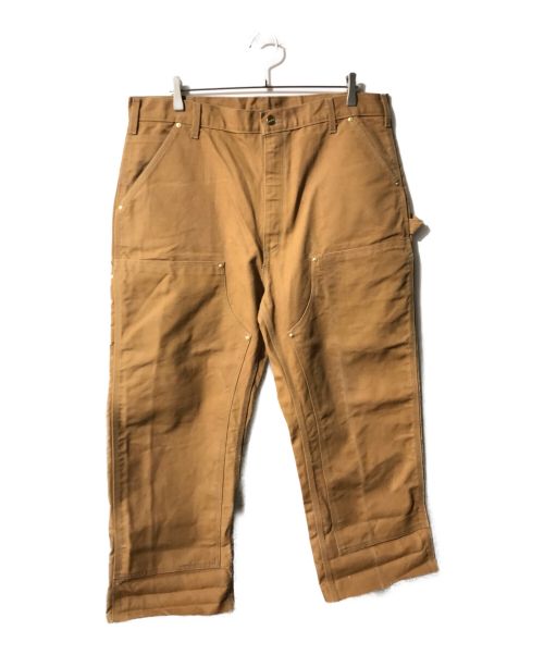 CarHartt（カーハート）CarHartt (カーハート) ダブルニーダックペインターパンツ ブラウン サイズ:ｗ38の古着・服飾アイテム