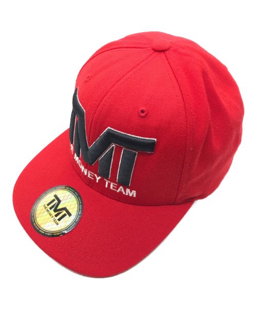 the money team（ザ マネー チーム）the money team (ザ マネー チーム) キャップ レッドの古着・服飾アイテム