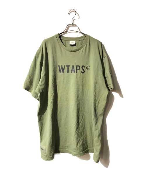 WTAPS（ダブルタップス）WTAPS (ダブルタップス) ロゴプリントTシャツ カーキ サイズ:Ｘ03の古着・服飾アイテム