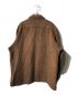 SUPREME (シュプリーム) brushed flannel twill shirt ブラウン サイズ:L：12800円