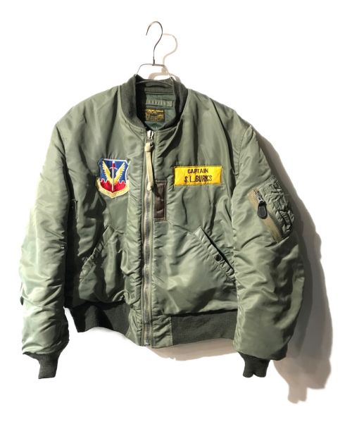 BUZZ RICKSON'S（バズリクソンズ）Buzz Rickson's (バズリクソンズ) TYPE MA-1  613th TAC FIGHTER SQUADRON カーキ サイズ:Lの古着・服飾アイテム