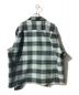 STEAD (ステッド) FLANNEL CHECK SHIRTS グリーン×ブラック サイズ:Ｍ：6800円