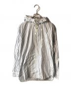 COMME des GARCONS SHIRTコムデギャルソンシャツ）の古着「フーデッドシャツ」｜ネイビー