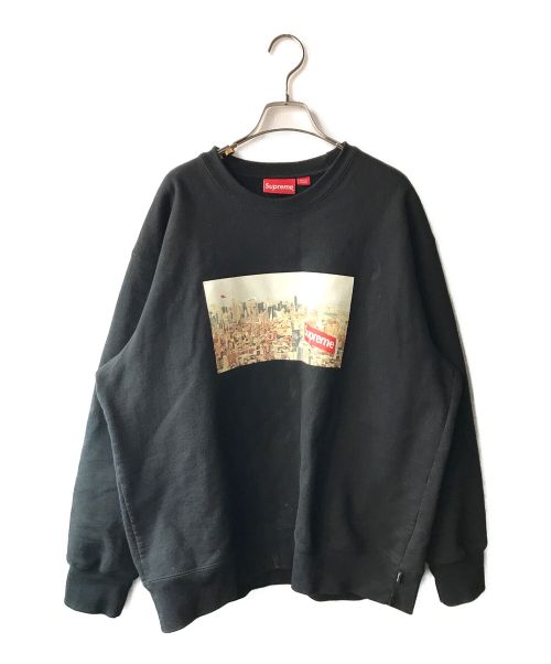 SUPREME（シュプリーム）Supreme (シュプリーム) 20AW Aerial Crewneck ブラック サイズ:Lの古着・服飾アイテム