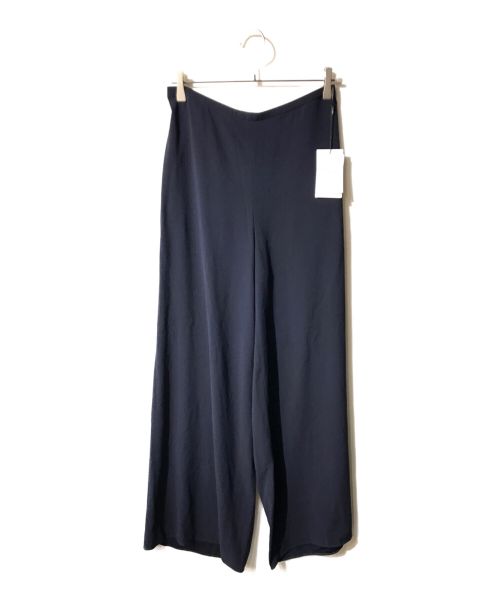 theory（セオリー）theory (セオリー) POWDER CREPE WIDE LEG PO GH / パンツ ネイビー サイズ:Mの古着・服飾アイテム