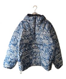 SUPREME（シュプリーム）の古着「22AW Micro Down Half Zip Hooded Pullover」｜ブルー