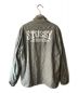 stussy (ステューシー) キルティングシャツジャケット グレー サイズ:Ｍ：3980円