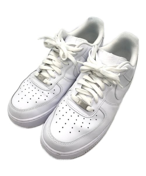 NIKE（ナイキ）NIKE (ナイキ) AIR FORCE 1 '07 ホワイト サイズ:27.5㎝の古着・服飾アイテム