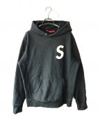SUPREMEシュプリーム）の古着「20SS S Logo Hooded Sweatshirt」｜ブラック