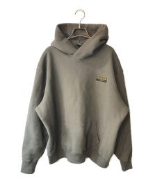 RATS（ラッツ）の古着「CROSS NECK HOODIE BOLT」｜カーキ