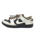 NIKE (ナイキ) NIKE W DUNK LOW LX Women's WHITE-BLACK-SUMMITNIKE W DUNK LOW LX  WHITE-BLACK-SUMMIT ブラウン サイズ:28.5㎝：6000円