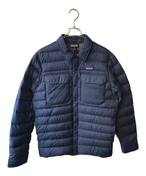 Patagonia（パタゴニア）Patagonia (パタゴニア) サイレント ダウン シャツ ジャケット ネイビー サイズ:Ｓの古着・服飾アイテム