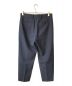 ATON (エイトン) BACK SATIN BASIC PANTS ネイビー サイズ:2：11000円