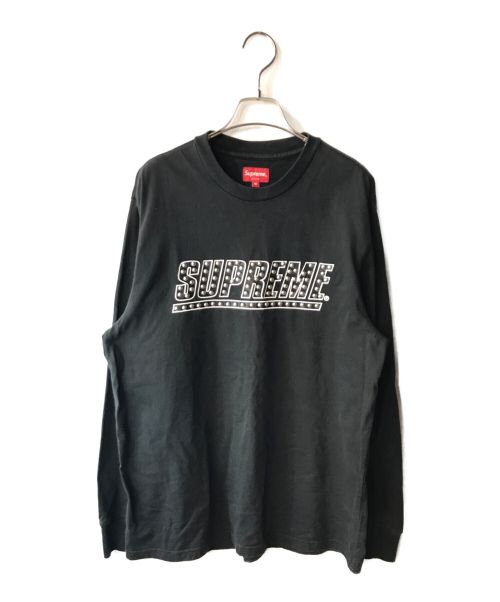 SUPREME（シュプリーム）Supreme (シュプリーム) 20SS Studded L/S Top Tee スタッズ ロゴ ロンT ブラック サイズ:Ｍの古着・服飾アイテム