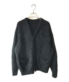 crepuscule（クレプスキュール）の古着「Mohair V/N Cardigan」｜ブラック