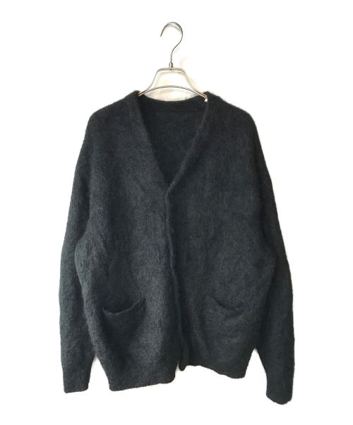 crepuscule（クレプスキュール）crepuscule (クレプスキュール) Mohair V/N Cardigan ブラック サイズ:2の古着・服飾アイテム