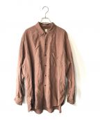 KAPTAIN SUNSHINEキャプテンサンシャイン）の古着「Regullar Collar Shirt」｜ブラウン