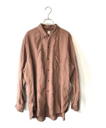 KAPTAIN SUNSHINE（キャプテンサンシャイン）の古着「Regullar Collar Shirt」｜ブラウン