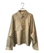 jiedaジエダ）の古着「TRENCH SHIRT」｜ベージュ