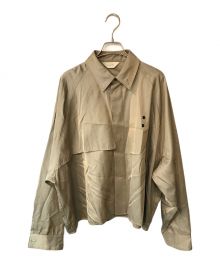 jieda（ジエダ）の古着「TRENCH SHIRT」｜ベージュ