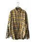 H BEAUTY&YOUTH（エイチ ビューティアンドユース）の古着「LINEN CHECK SHIRT/シャツ」｜ブラウン