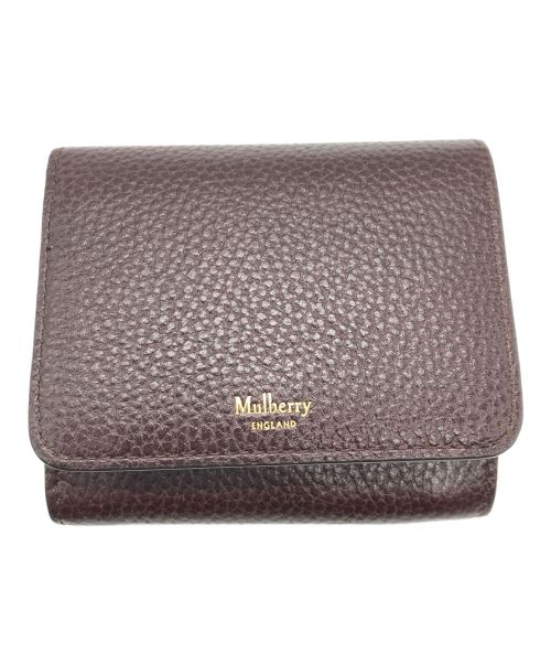 MULBERRY（マルベリー）MULBERRY (マルベリー) Small Continental French Purse ブラウンの古着・服飾アイテム