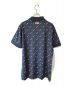 BRIEFING (ブリーフィング) MENS MONOGRAM POLO ネイビー サイズ:Ｌ 未使用品：12000円