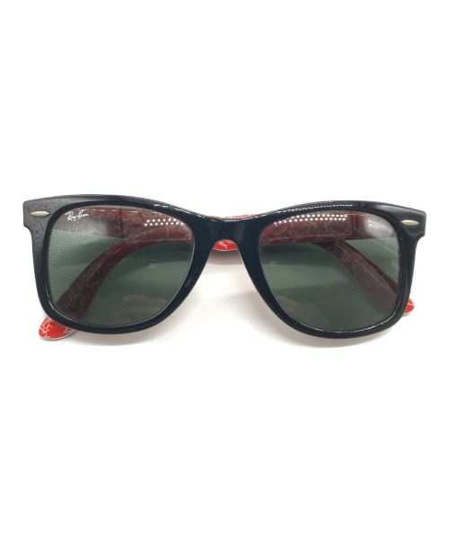 RAY-BAN（レイバン）RAY-BAN (レイバン) WAYFARER サングラス ブラック×ホワイトの古着・服飾アイテム