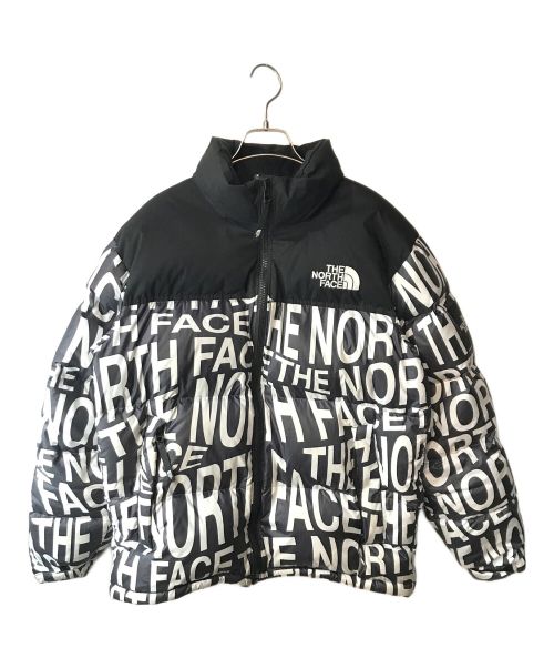 THE NORTH FACE WHITE LABEL（ザノースフェイスホワイトレーベル）THE NORTH FACE WHITE LABEL (ザノースフェイスホワイトレーベル) NOVELTY NUPTSE DOWN JACKET ホワイト×ブラック サイズ:Ｍの古着・服飾アイテム