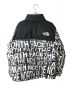 THE NORTH FACE WHITE LABEL (ザノースフェイスホワイトレーベル) NOVELTY NUPTSE DOWN JACKET ホワイト×ブラック サイズ:Ｍ：14000円