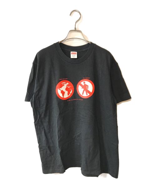 SUPREME（シュプリーム）Supreme (シュプリーム) Save The Planet Tee ブラック サイズ:Ｍの古着・服飾アイテム