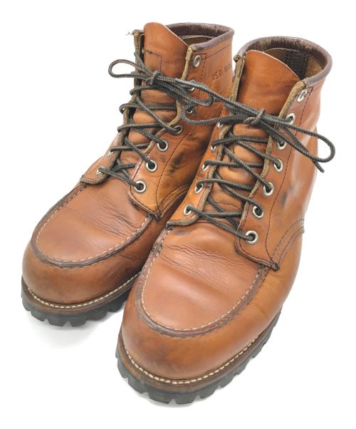 RED WING（レッドウィング）RED WING (レッドウィング) 8885モックトゥブーツ ブラウン サイズ:26.5㎝の古着・服飾アイテム