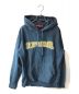 Supreme（シュプリーム）の古着「Metallic Arc Hooded Sweatshirt」｜ネイビー