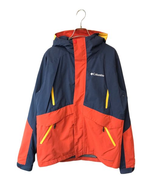 Columbia（コロンビア）Columbia (コロンビア) KEEL SPIRE JACKET レッド×ネイビー サイズ:Ｓの古着・服飾アイテム