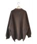 KEBOZ (ケボズ) COLLAR CARDIGAN ブラウン サイズ:XL 未使用品：8000円