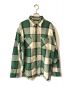 SUGAR CANE（シュガーケーン）の古着「TWILL CHECK WORK SHIRT」｜グリーン