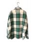 SUGAR CANE (シュガーケーン) TWILL CHECK WORK SHIRT グリーン サイズ:Ｌ：8000円