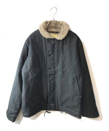 BUZZ RICKSON'S（バズリクソンズ）の古着「Type N-1 Navy “NAVY DEPARTMENT”」｜ブラック