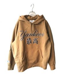 SUPREME（シュプリーム）の古着「22AW New York Yankees Kanji Hooded Sweatshirt」｜ブラウン