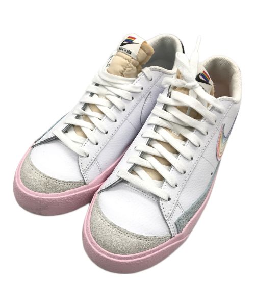 NIKE（ナイキ）NIKE (ナイキ) BLAZER LOW 77 VINTAGE BE TRUE white/multi-color ホワイト サイズ:27㎝の古着・服飾アイテム