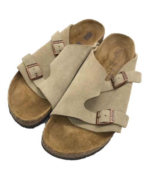 BIRKENSTOCK（ビルケンシュトック）BIRKENSTOCK (ビルケンシュトック) ZURICH NARROW ベージュ サイズ:26㎝の古着・服飾アイテム