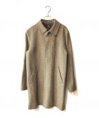 A.P.C.アーペーセー）の古着「ステンカラーコート」｜ブラック×ベージュ