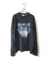 KENZO（ケンゾー）の古着「Actua Classic Tiger Sweatshirt」｜ブラック