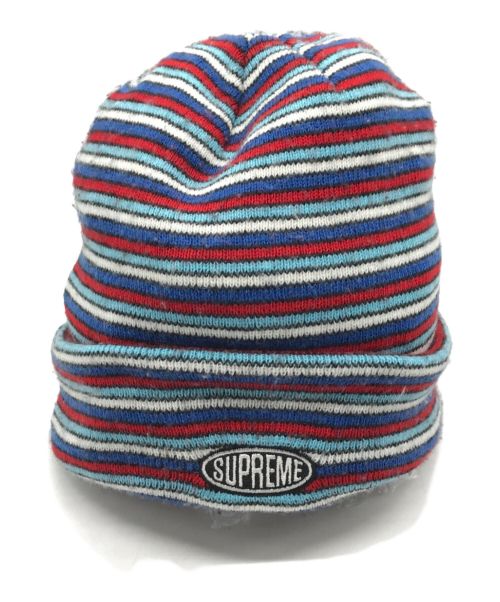 SUPREME（シュプリーム）Supreme (シュプリーム) Multi Stripe Beanie ブラックの古着・服飾アイテム