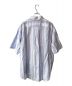 5525gallery (ゴーゴーニーゴーギャラリー) BD SHORT SLEEVE SHIRT ブルー サイズ:SM：3980円